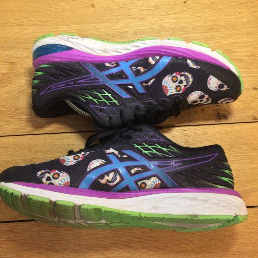 ASICS GEL-Cumulus 21 "Day of the Dead" running shoe 7.5 - Picture 7 of 8